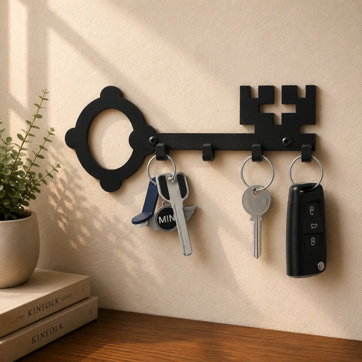 Key hanger The key 3D Print Model .c4d .max .obj .3ds .fbx .stl .blend 