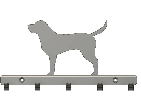 Faithful Lab Key Rack 3D Print Model