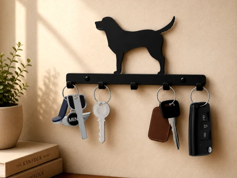 Faithful Lab Key Rack 3D Print Model