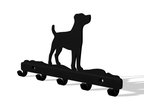 Jack Russell Key Keeper 3D Print Model