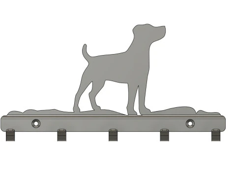 Jack Russell Key Keeper 3D Print Model