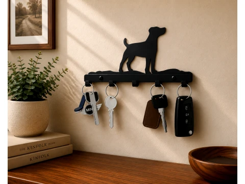 Jack Russell Key Keeper 3D Print Model