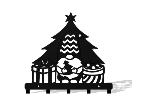 Santas Gnome Key Holder 3D Принт Модель