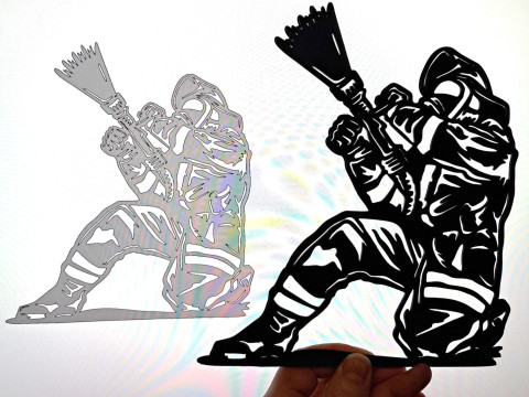 Firefighter figure 3D 프린트 모델