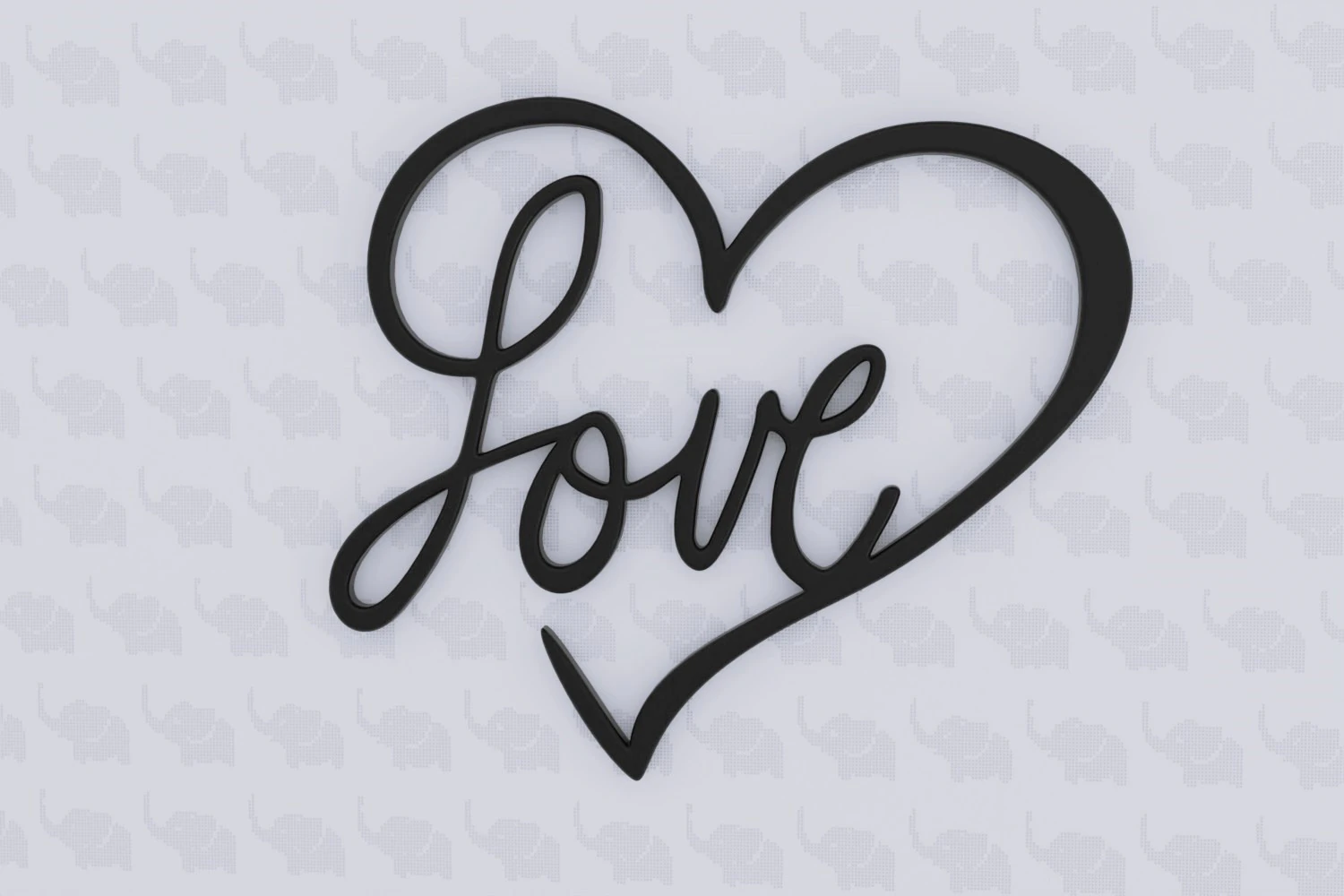 Heartstrings 3D Print Model .c4d .max .obj .3ds .fbx .stl .blend 