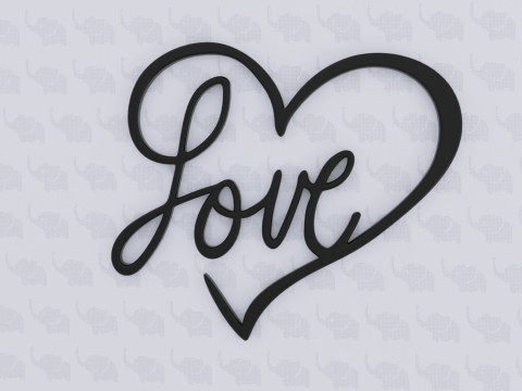 Heartstrings 3D Print Model