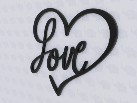Heartstrings 3D Print Model