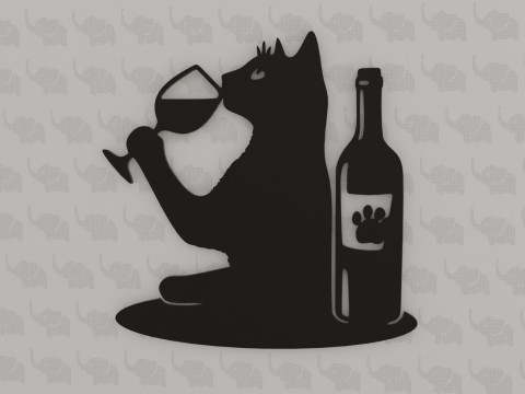 Whiskers and Wine 3D 打印模型