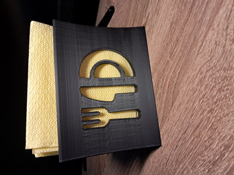 Napkin holder KITCHEN MINIMALISM 3D-printmodel