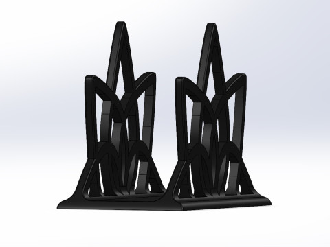 Lotus Grace Napkin Stand 3D प्रिंट मॉडल