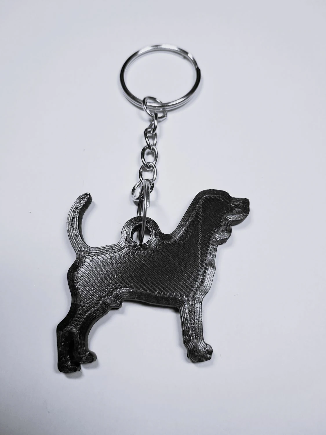 Beagle keychain 3D Print Model .c4d .max .obj .3ds .fbx .stl .blend 