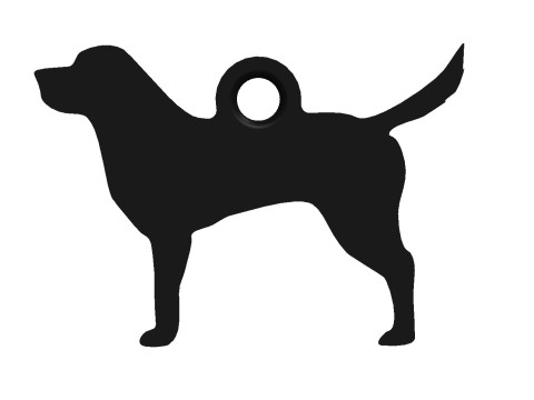 Labrador Retriever keychain 3D Принт Модель