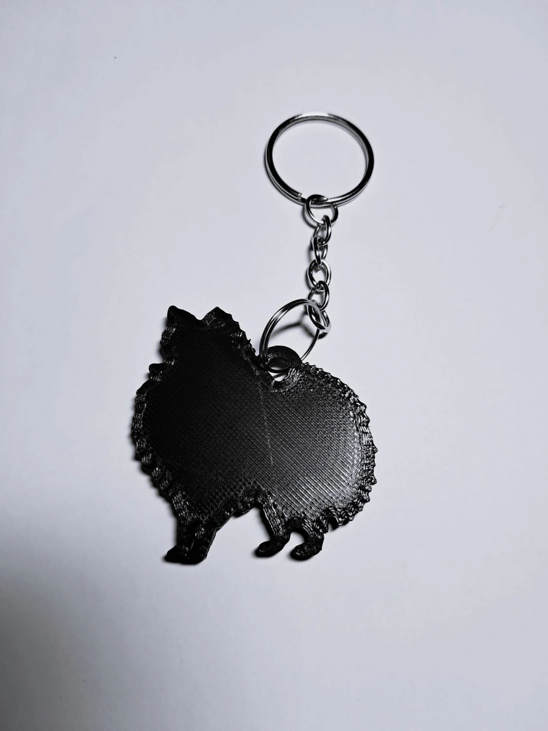 Pomeranian keychain 3D Print Model .c4d .max .obj .3ds .fbx .stl .blend 