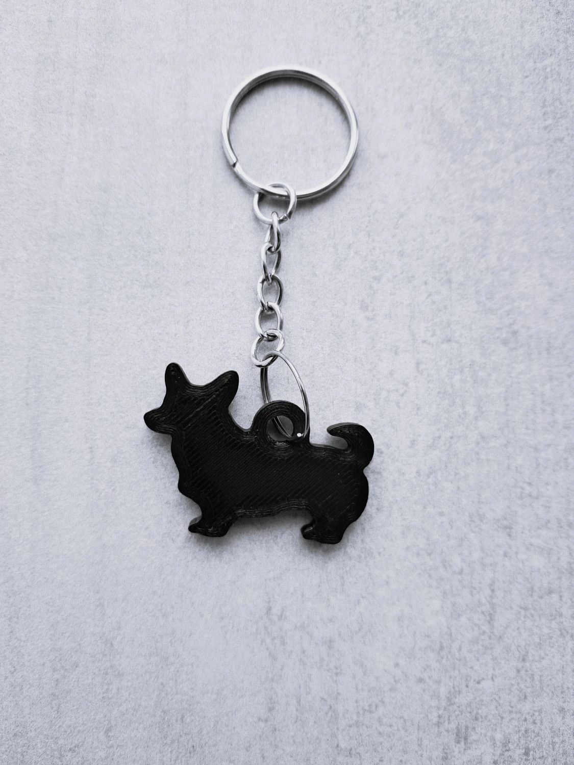Corgi keychain 3D Print Model .c4d .max .obj .3ds .fbx .stl .blend