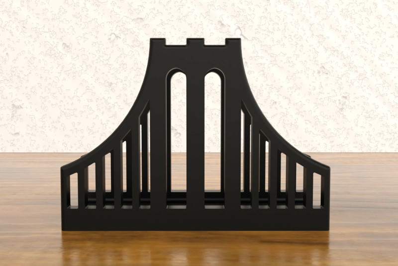 Bridgeway Napkin Stand Model Cetak 3D .c4d .max .obj .3ds .fbx .stl .blend