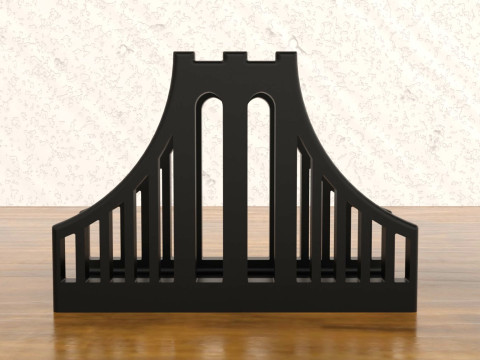 Bridgeway Napkin Stand 3D-printmodel