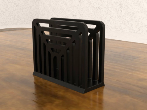 Urban Lines Napkin Dispenser 3D 打印模型