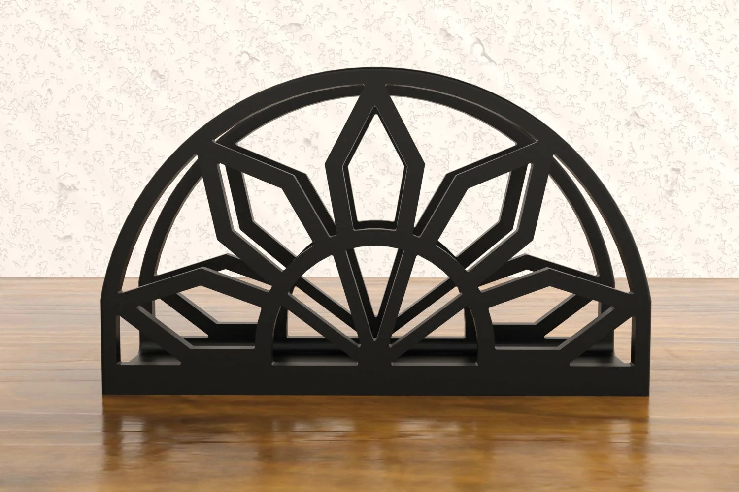 Sunburst Napkin Holder 3D Print Model .c4d .max .obj .3ds .fbx .stl .blend 