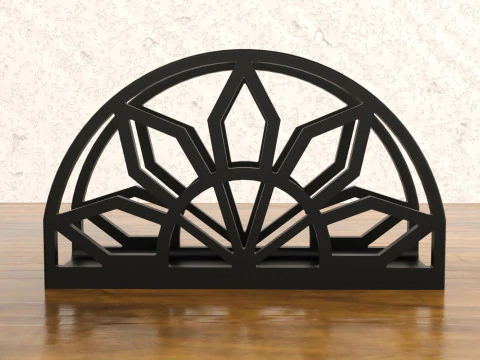 Servilletero Sunburst Modelo de impresión 3D