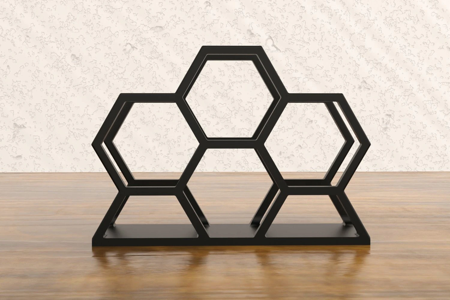 Honeycomb Napkin Holder 3D Print Model .c4d .max .obj .3ds .fbx .stl .blend