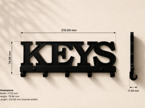 The Key Spot 3D Print Model
