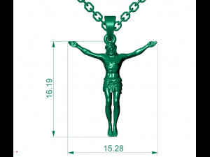 Pendant Jesus print 3D-Druckmodell
