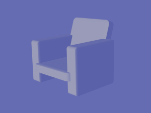 Armchair 3D 모델