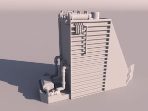 Power Plant for 3Dprint 3D Print Model