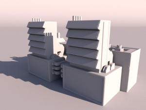 Power Plant for 3Dprint 3D Print Model