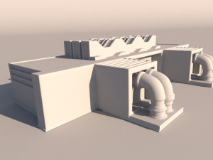 Power Plant for 3Dprint 3D Print Model