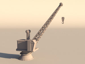 Dolphin oil rig for 3Dprint 3D-Druckmodell