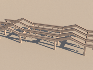 Dolphin oil rig for 3Dprint 3D-Druckmodell