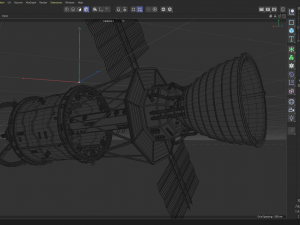 Sci-fi Space module 3D 模型