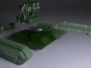 Small Tank for 3Dprint 3D Print Model