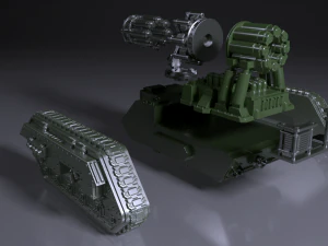 Small Tank for 3Dprint 3D Print Model