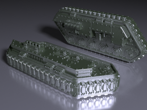 Small Tank for 3Dprint 3D Baskı Modeli
