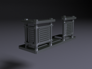 Small Tank for 3Dprint 3D Baskı Modeli