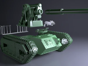 Small Tank for 3Dprint 3D Print Model