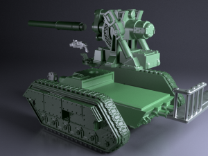 Small Tank for 3Dprint 3D Print Model