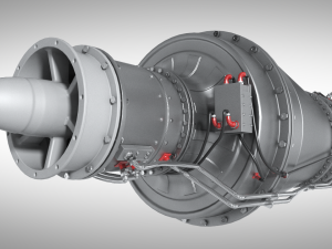 Drone jet engine 3D Model