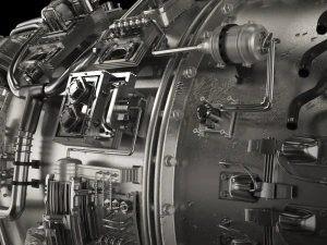 Jet engine 3D Model