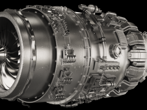 Jet engine 3D मॉडल