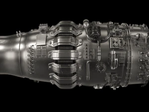 Jet engine 3D Model