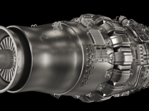 Jet engine 3D मॉडल
