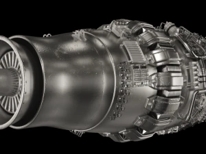 Jet engine 3D Model