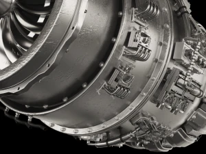 Jet engine 3D Model