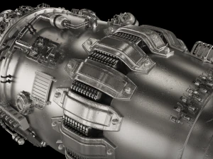 Jet engine 3D Model