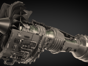 Jet Engine 3D Модель