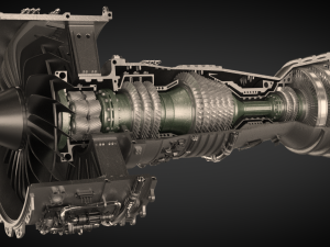 Jet Engine 3D Модель