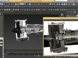 Jet Engine 3D Модель